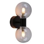 Moderne badkamer wandlamp zwart, Amer, IP44, Ophalen of Verzenden, Nieuw, Glas, Modern