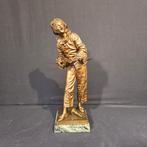 Eutrope Bouret (1833-1906) - sculptuur, Au Clair de la Lune, Antiek en Kunst