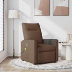 Relaxstoel met Massage | Retourdeal | Nu 47%! (massagestoel), Huis en Inrichting, Stoelen, Ophalen of Verzenden, Nieuw, Bruin