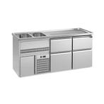 GGM Gastro | Biertoog Premium PLUS - 2500x700mm - 6 laden |, Verzenden, Nieuw in verpakking