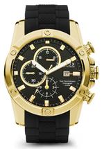 VNDX Young Rebel Big Boy Gold Black LD33047-01 horloge, Overige merken, Staal, Verzenden, Polshorloge