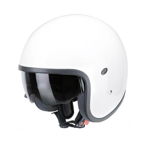 Redbike RB-771 jethelm wit, Motoren, Kleding | Motorhelmen, Nieuw met kaartje, Verzenden