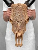 Geen veilingprijs - Authentieke met de hand gesneden bruine, Antiek en Kunst