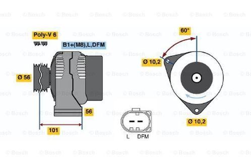 Dynamo / Alternator MERCEDES-BENZ C-KLASSE (C 200 Kompres..., Auto-onderdelen, Motor en Toebehoren, Nieuw, Ophalen of Verzenden