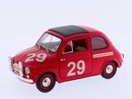 Schaal 1:16 Solido Fiat 500 Rallye Monte Carlo 1965 #2418, Ophalen of Verzenden, Gebruikt