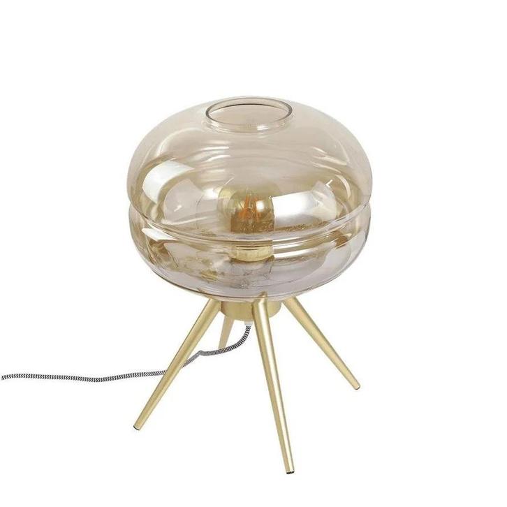 Tafellamp Palma de Mallorca, amber, dimbaar, Zakelijke goederen, Kantoor en Winkelinrichting | Kantoormeubilair en Inrichting