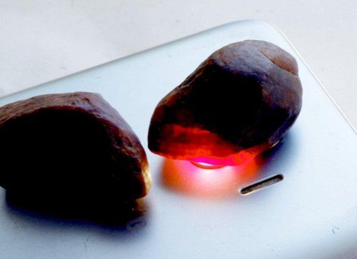 Robijn Ruw- 46.35 g - (2), Verzamelen, Mineralen en Fossielen