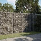 vidaXL Schanskorf 350x100x200 cm gegalvaniseerd ijzer, Verzenden, Nieuw, Metaal