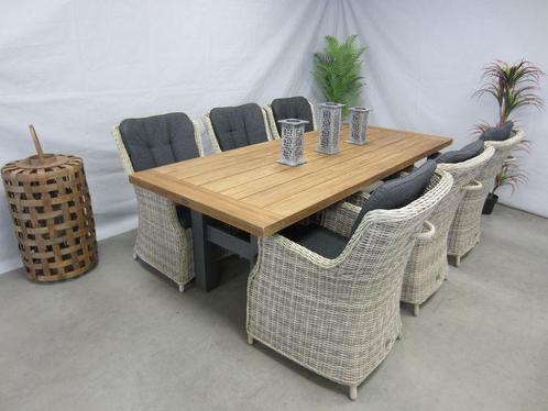 te velde tuinmeubelen anna tuinstoel met yasmani tuintafel, Tuin en Terras, Tuinsets en Loungesets, Nieuw
