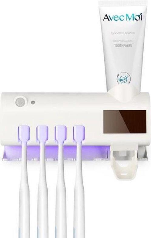 Tandpasta dispenser-tandenborstelhouder-UV sterilisator voor, Doe-het-zelf en Verbouw, Overige Doe-het-zelf en Verbouw, Ophalen of Verzenden