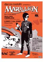 Posters - Poster Marillion - Salon Cibeles, Verzamelen, Verzenden, Zo goed als nieuw