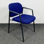 Ahrend 320 Vergaderstoel Blauw, Huis en Inrichting, Stoelen, Ophalen of Verzenden, Gebruikt