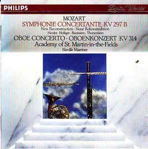 cd - Mozart - Symphonie Concertante / Oboe Concerto, Cd's en Dvd's, Cd's | Overige Cd's, Zo goed als nieuw, Verzenden