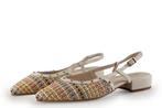 Gioia Wopke Slingbacks in maat 38 Beige, Kleding | Dames, Schoenen, Beige, Zo goed als nieuw, Verzenden, Gioia Wopke