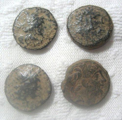 Seleucidische Rijk Lot of 8 Æ coins 4th Century BC -1st, Postzegels en Munten, Munten | Europa | Niet-Euromunten