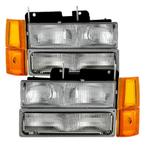 xTune GMC Yukon 94-99 Headlights w/ Corner & Parking Lights, Auto-onderdelen, Ophalen of Verzenden, Nieuw