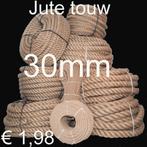 Touw Jute 30mm = 3cm dik Jute touw € 1,98 Per meter NIEUW