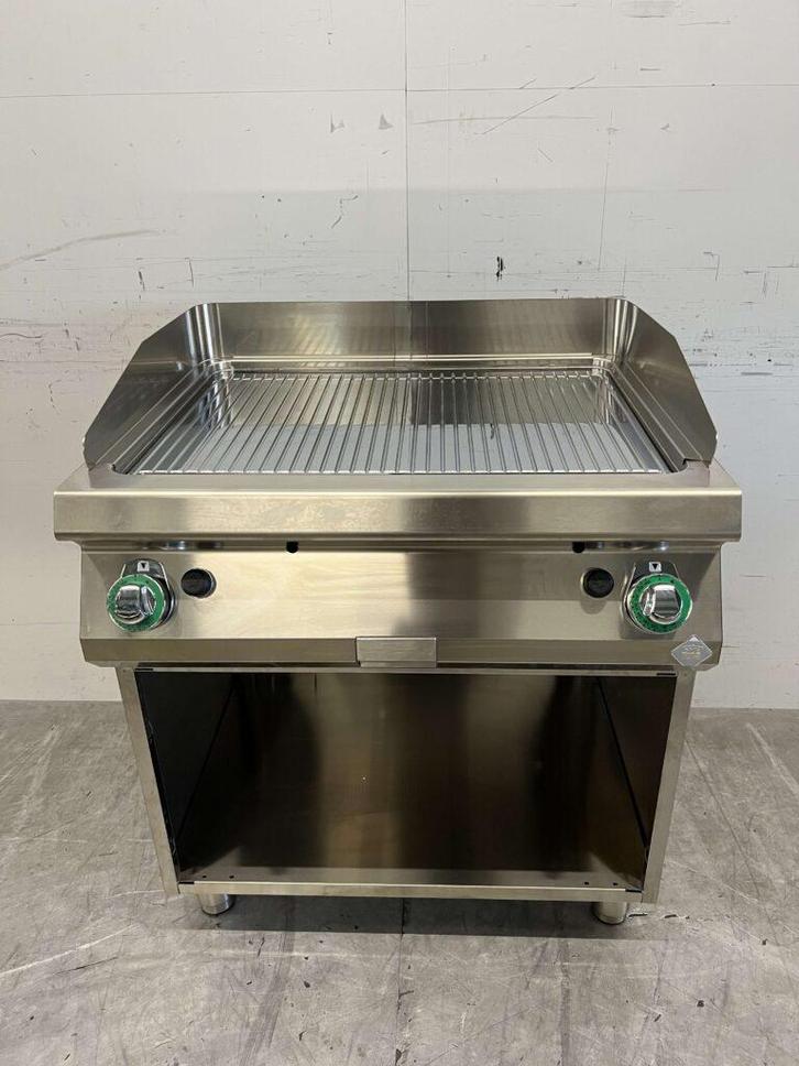 RVS RM Gastro Bakplaat Grillplaat 80 cm GAS Horeca, Zakelijke goederen, Horeca | Keukenapparatuur, Nieuw zonder verpakking, Ophalen of Verzenden