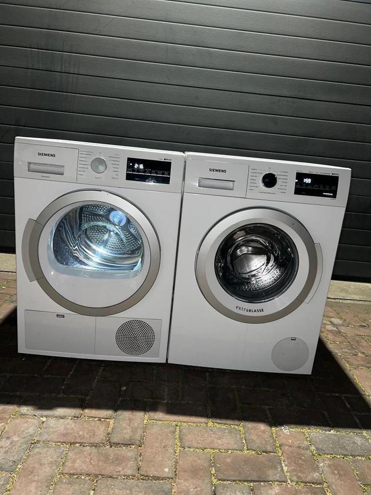 Prachtige Siemens 8KG Wasmachine Siemens 8KG Warmtepompdrogr, Witgoed en Apparatuur, Wasmachines, Minder dan 85 cm, 1200 tot 1600 toeren