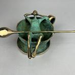 Iwa Kraj - sculptuur, The relaxing time- btonze - 8 cm -