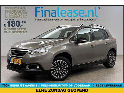 Peugeot 2008 1.2 PureTech Pano Airco Trekh LED PDC €180pm, Auto's, Peugeot, Lease, Automaat, SUV of Terreinwagen, Benzine, Beige