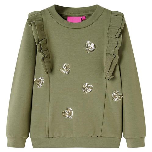 vidaXL Kindertrui 128 kakikleurig, Kinderen en Baby's, Kinderkleding | Overige, Nieuw, Verzenden