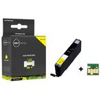 Geschikt Canon CLI-571Y XL inktcartridge geel hoge, Nieuw, Cartridge, Inktmedia