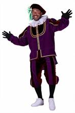 Pietenpak Tarragona Fluweel met Cape Pa-Zw - M, Diversen, Sinterklaas, Verzenden, Nieuw