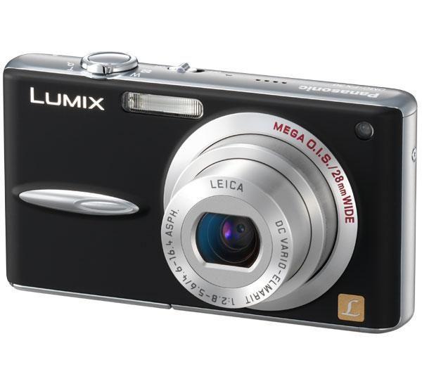 Panasonic Lumix DMC-FX30 Digitale Compact Camera - Zwart (In, Audio, Tv en Foto, Fotocamera's Digitaal, Zo goed als nieuw, Verzenden