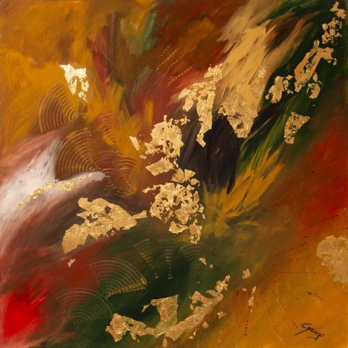 Grago Grazia Golia - Tumulti autunnali, Antiek en Kunst, Kunst | Schilderijen | Modern