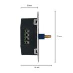 Inbouw LED Dimmer 230V 0.5-200W Fase Afsnijding, Huis en Inrichting, Ophalen of Verzenden, Nieuw