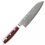Yaxell Super Gou Santoku Koksmes 16,5 cm – 161 Lagen Dama., Ophalen of Verzenden, Nieuw, Overige materialen, Los bestek
