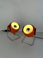Tafellamp (2) - Paar Eyeball Space Age lampen uit de jaren
