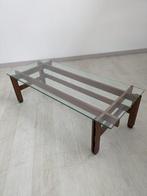 Cassina - Ico Parisi - Salontafel - 751 - Glas, Hout, Antiek en Kunst