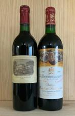 1987 Chateau Lafite Rothschild & 1987 Chateau Mouton, Verzamelen, Wijnen, Nieuw