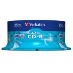 Verbatim CD-R AZO Crystal discs op spindel -, Nieuw, Ophalen of Verzenden