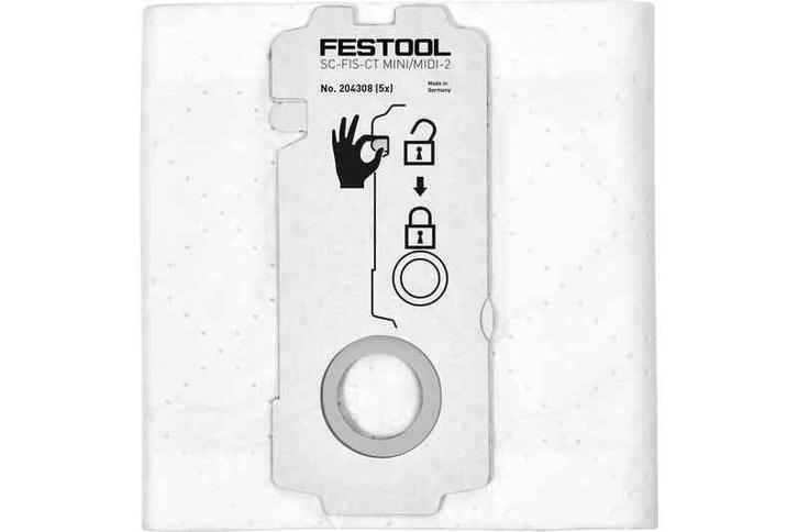 Festool SELFCLEAN filterzak SC-FIS-CT MINI/MIDI-2/5 voor CTL, Doe-het-zelf en Verbouw, Schildersmaterialen, Nieuw, Ophalen of Verzenden