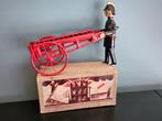 George Adam Mangold/ Gama - Blikken speelgoed - Firemen with, Antiek en Kunst