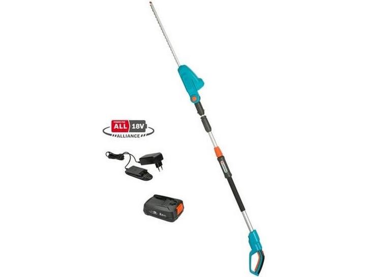 GARDENA THS 42/18V - Accu Heggenschaar - 42cm met draaibare, Tuin en Terras, Heggenscharen, Zo goed als nieuw, Verzenden