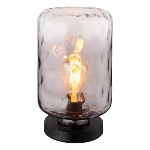Tafellamp DARINA Matt zwart E27 Metaal ø19.0cm H:32.5cm, Huis en Inrichting, Lampen | Tafellampen, Nieuw, Metaal, Ophalen of Verzenden