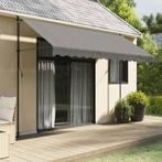 vidaXL Luifel uittrekbaar 350x150 cm stof en staal, Tuin en Terras, Zonneschermen, Verzenden, Nieuw