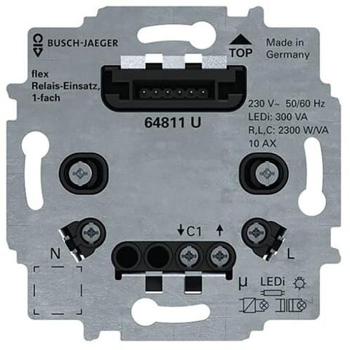 ABB Busch Flex Relais Basis Enkele Kanaal - 2CKA006800A3041, Doe-het-zelf en Verbouw, Elektra en Kabels, Overige typen, Nieuw