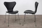 Leren stoel Fritz Hansen Serie 7™, Ophalen of Verzenden, Gebruikt, Stoel