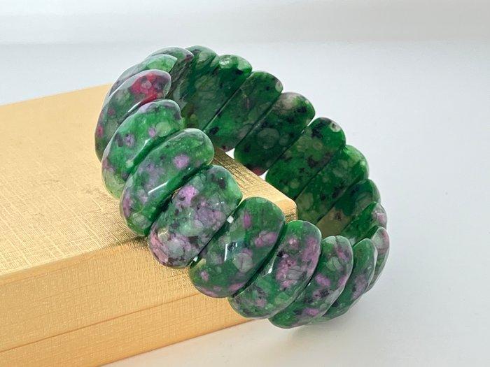 Zoisiet Stretch-armband- 58 g, Verzamelen, Mineralen en Fossielen