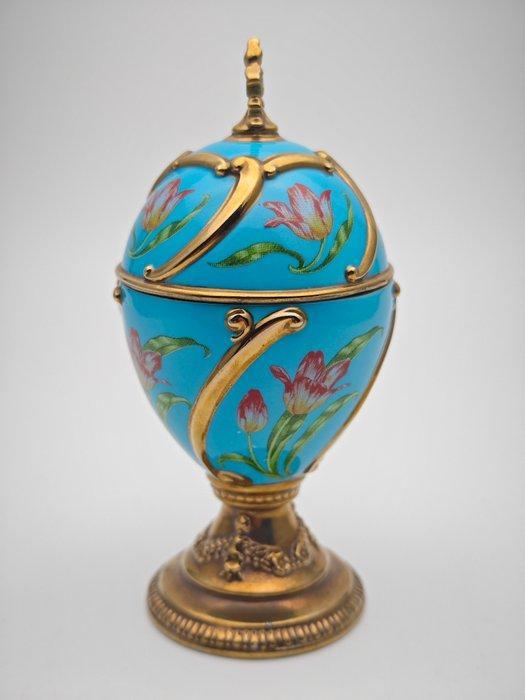 Fabergé ei - House of Fabergé Onze Liefde Tulpen Muziek Ei -, Antiek en Kunst, Curiosa en Brocante