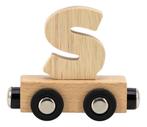 Tryco Houten Naturel Lettertrein - Letter S TR-353066, Verzenden, Nieuw