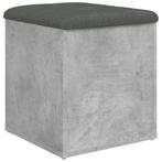 Opbergbankje Grijs 42cm | Retourdeal | 57% Korting, Huis en Inrichting, Ophalen of Verzenden, Nieuw, Minder dan 75 cm, Minder dan 150 cm