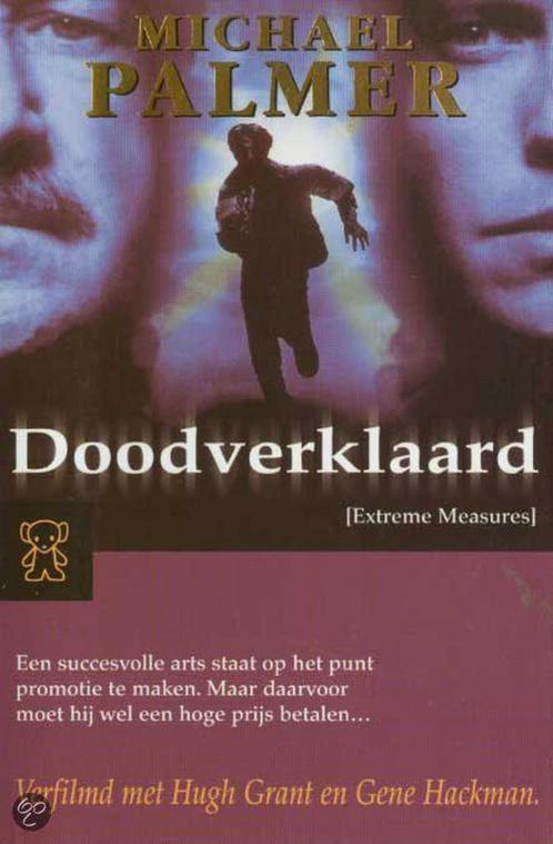 DOODVERKLAARD 9789044925074 Michael Palmer, Boeken, Romans, Gelezen, Verzenden