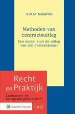 9789013172966 Methoden van contractsuitleg, Verzenden, Nieuw, A.M.M. Hendrikx