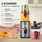 2dekans | Savoré Kitchen Blender – Incl. 2 Bekers – 700 W –, Witgoed en Apparatuur, Blenders, Ophalen of Verzenden, Zo goed als nieuw